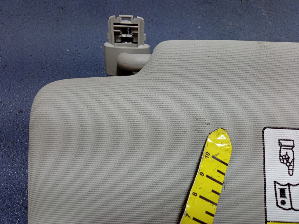 фото №5, Octavia iv защита солнцезащитная правая козырёк