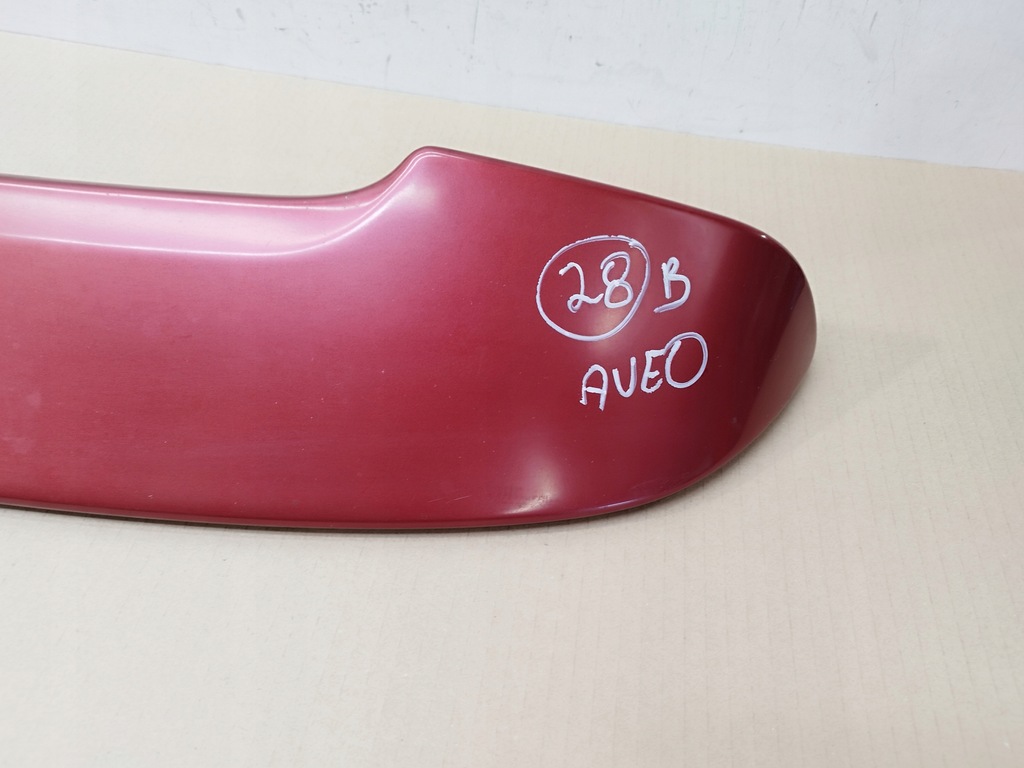 фото №5, Спойлер спойлер крышки задняя chevrolet aveo t250 lift 2008-2011 5d дверь hb