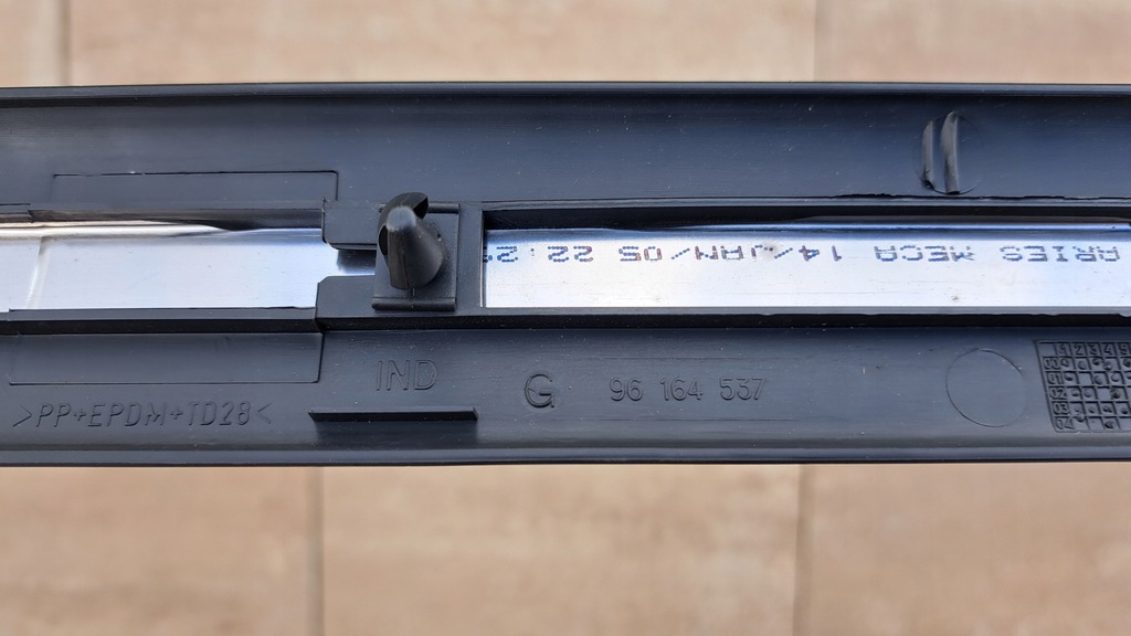 фото №9, Peugeot 406 молдинг дверь левый перед