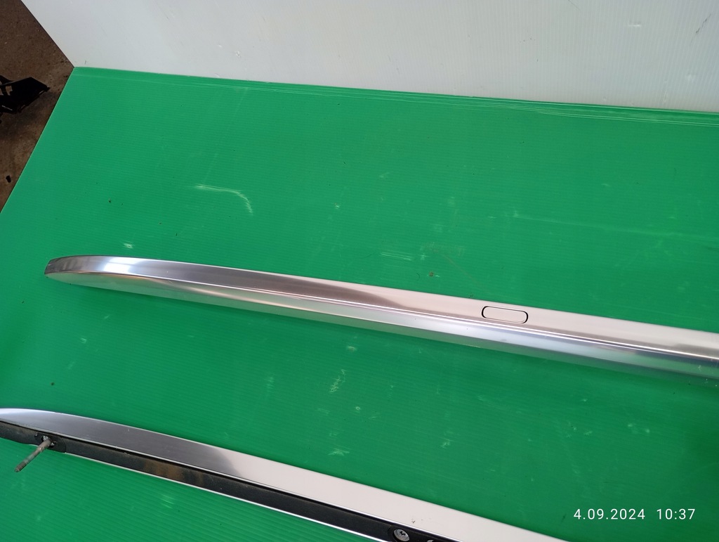 фото №8, Рейлинги кровельные хром audi q7 4m левый / правый