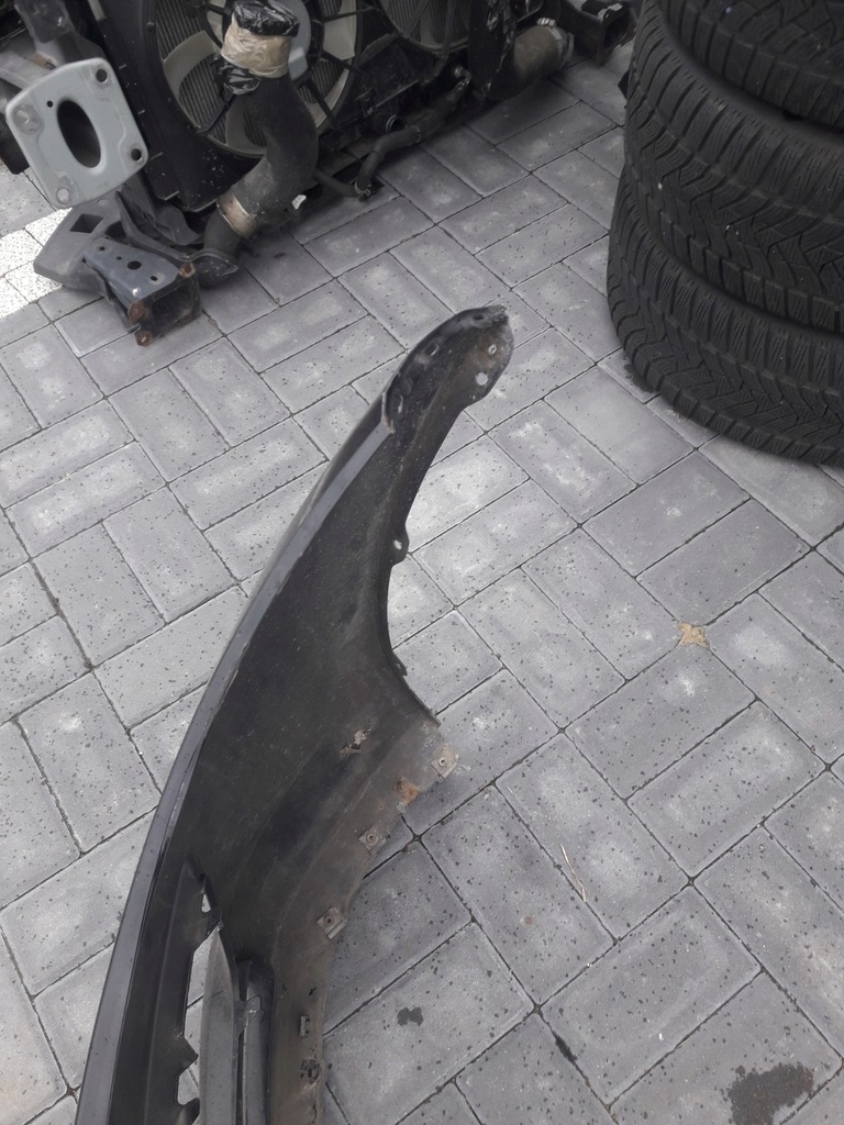 фото №9, Mazda 6 gh 2007-2010 бампер перед передний цвет a3f чёрный