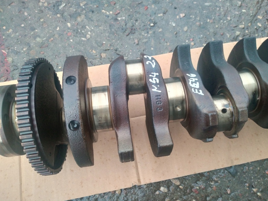 Bmw e60 520i e46 320i m54b22 wał коленчатый двигателя Оригинал