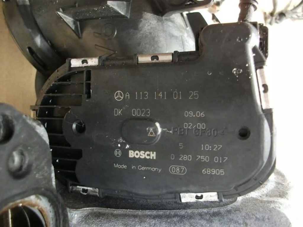 фото №1, Mercedes slk r171 c w204 ml w164 дросельна заслінка 3.0