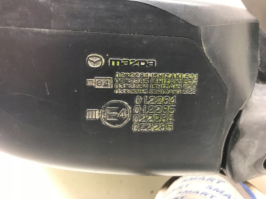 фото №11, Зеркало левая mazda 5 i lift 7pin складной электрически 012284 europa oryg