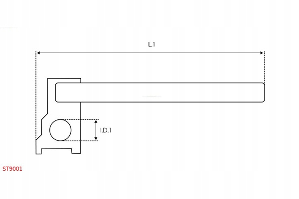 фото №2, Набор ремонтный, стартер as-pl st9001