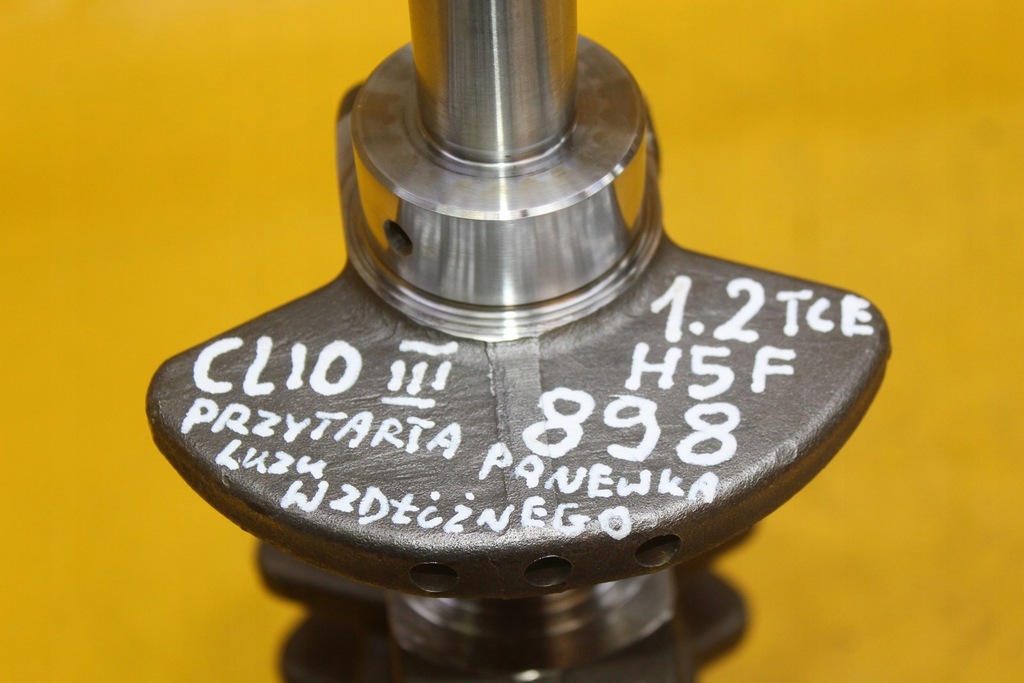 фото №14, Wał колінчастий renault clio iii megane scenic nissan dacia 1.2 tce h5f 2757r