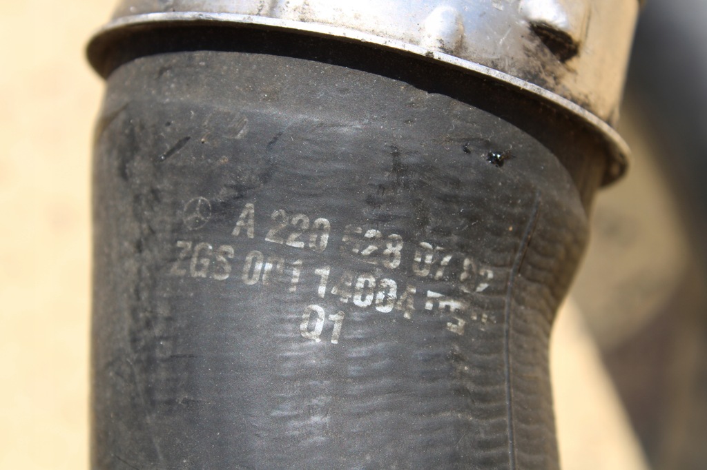 фото №8, Mercedes w220 3.2 cdi труба інтеркулер