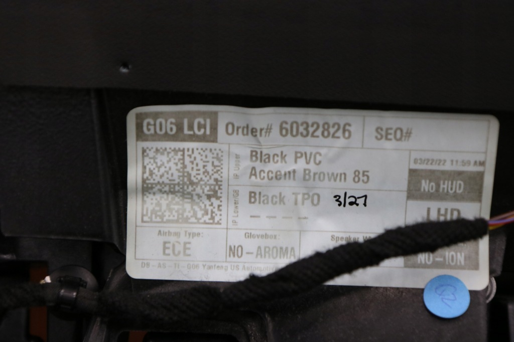 Bmw x6 g06 lci оригинальная приборная панель приборная панель  sensatec Оригинал