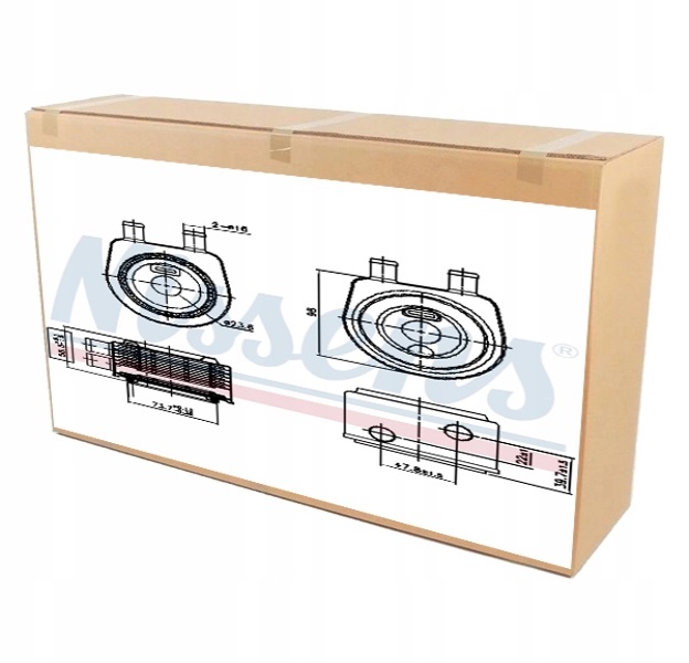 Купить Радиатор масла do renault trafic ii 1.9 dci
