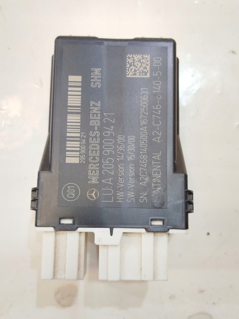 фото №1, Модуль сиденье перед mercedes w205 a2059009421 исправный , легальный