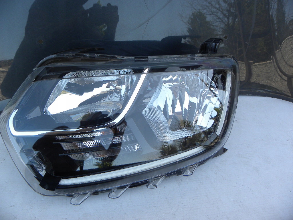 фото №6, Dacia duster ii 2018 r капот лампа левая бампер