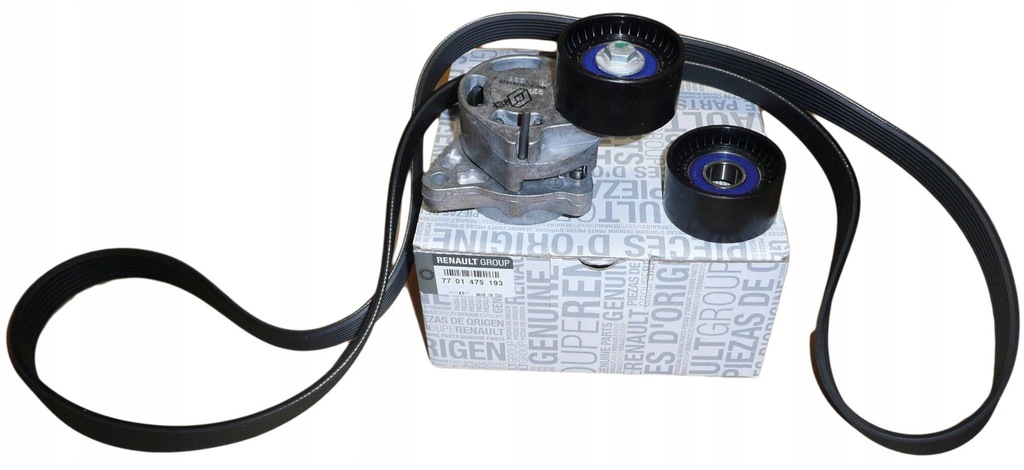 фото №1, Набір ремінь renault 2.5 dci 7701475193 оригінал