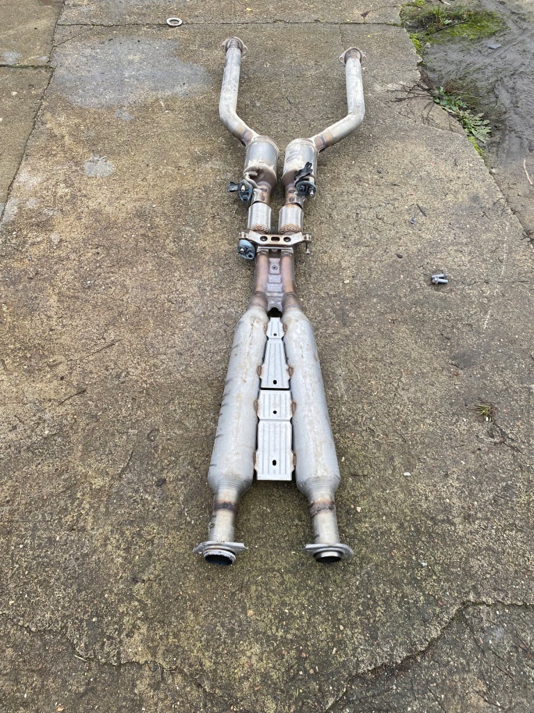 фото №1, Lexus ls 500 3.5 v6 система випускний труба каталізатор вихлоп