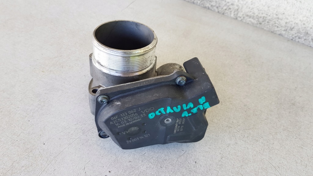 фото №1, Дроссельная заслонка skoda octavia ii 1.8 tsi