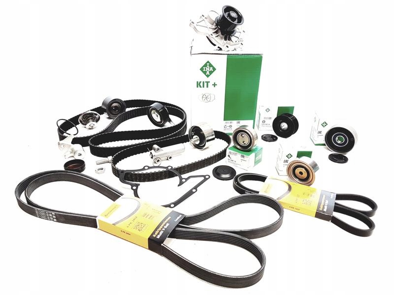 фото №2, Ina грм+ насос ремни ролики vw passat b5 2.5tdi