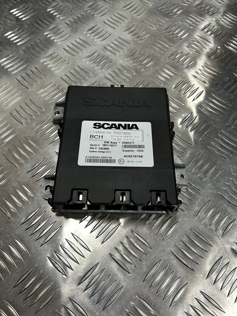 фото №1, Блок керування модуль надбудова bci scania r