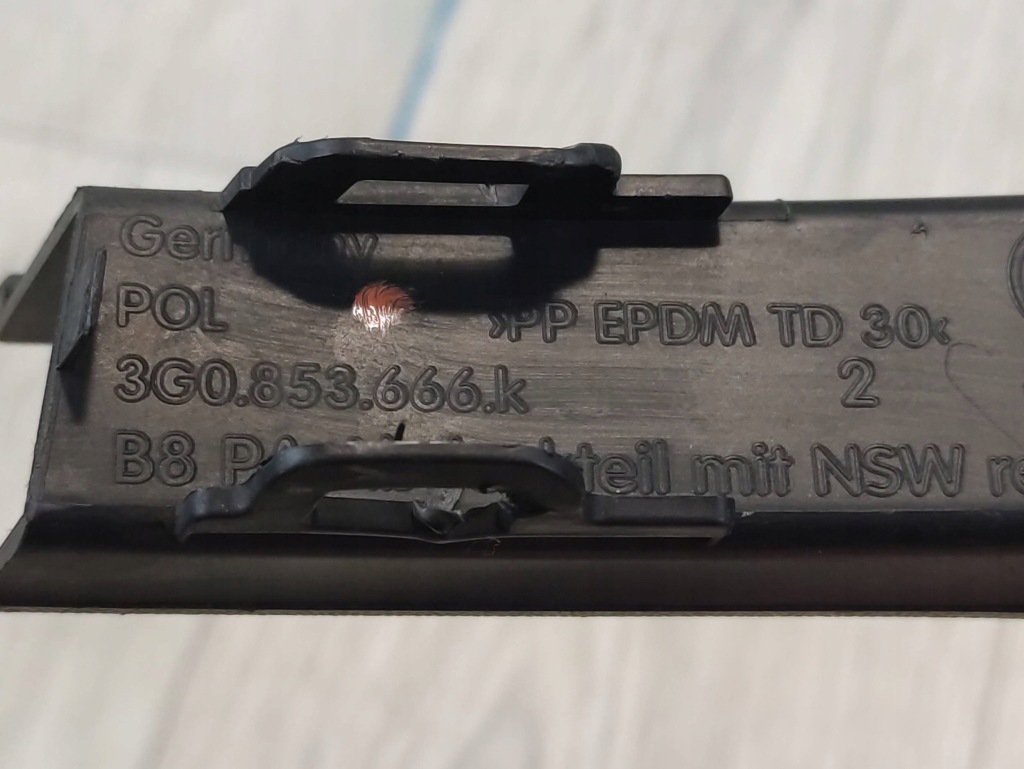 фото №9, Vw passat b8 решётка бампера правый перед 3g0853666k