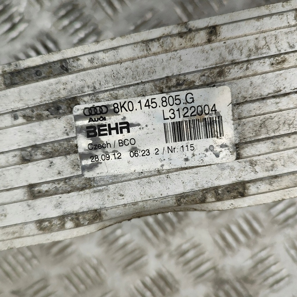 фото №7, Audi q5 sq5 2013 радіатор повітря наддувний / інтеркулер