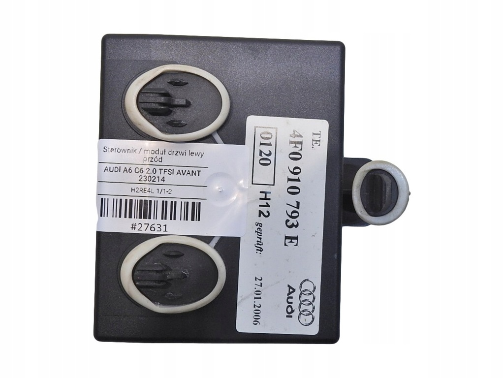 фото №1, Модуль блок управления дверь левый перед audi a6 c6