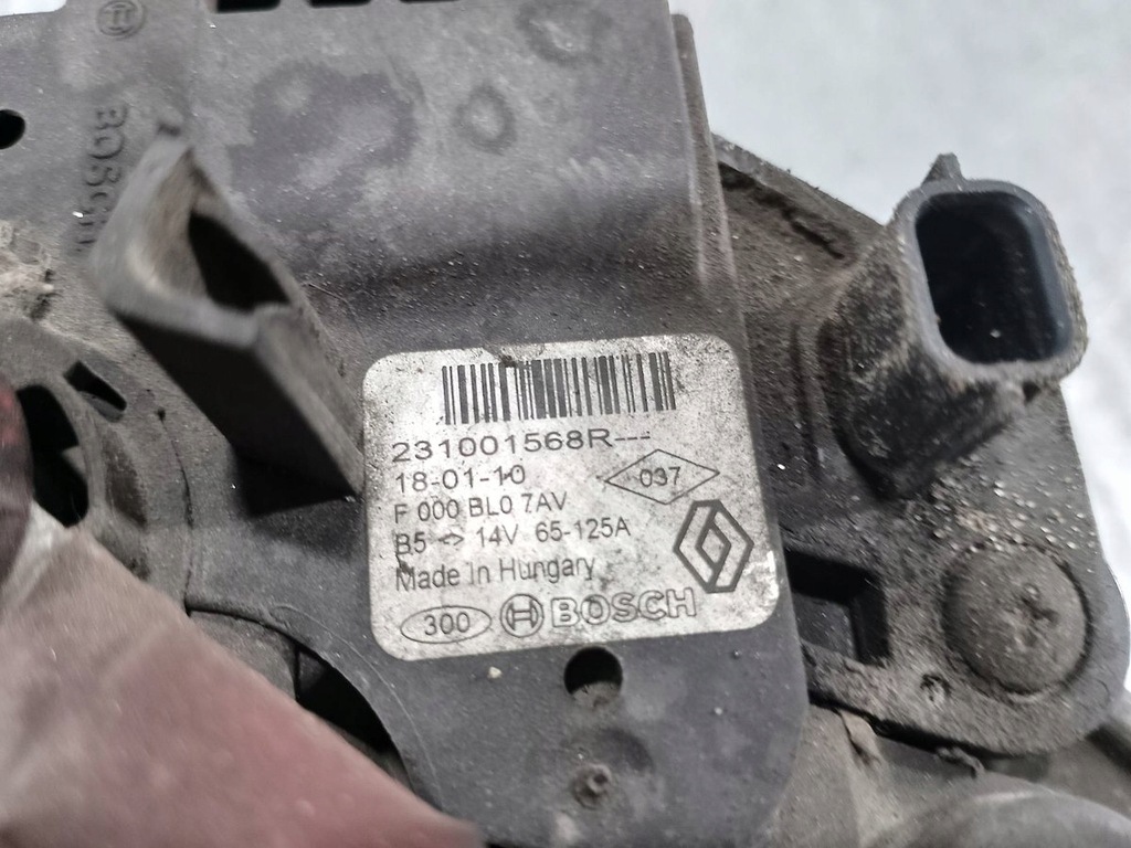 фото №8, Генератор dacia dokker 231001568r 1.6 sce