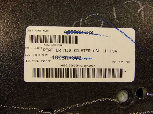 фото №5, Jeep compass ii 17- обшивка дверь левый задняя