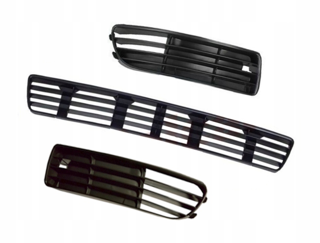 фото №1, Audi a4 b5 94- решётка радиатора заглушка решётка бампера