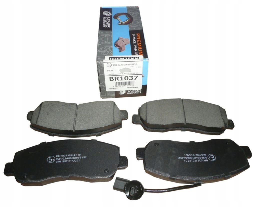 фото №1, Bremsen br1037 тормозные колодки тормозные