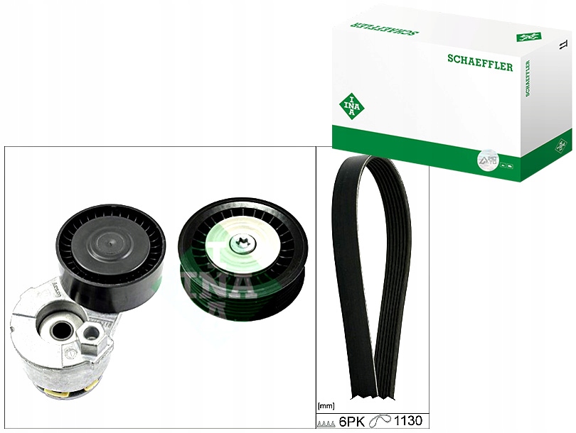 фото №1, Набір ремені багаторучейкових з ролики dacia dokker dokker express