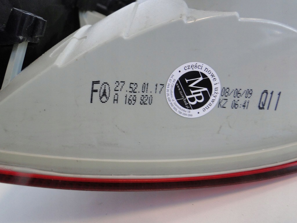 фото №7, Mercedes b klasa 245 w245 лампа задняя левая