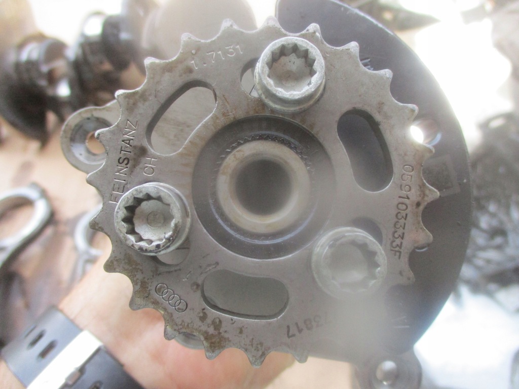 фото №16, Колесо зубчатое распределительного вала 059109116g 3.0tdi dena