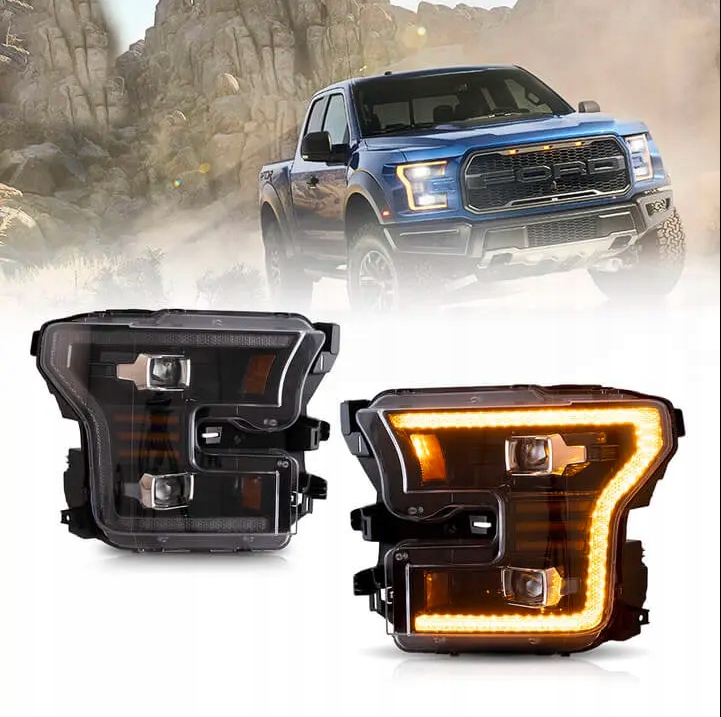 фото №2, Лампы фары led ford f150 f-150 15-17 vland