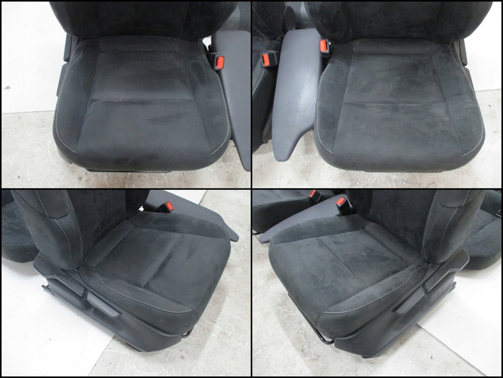 фото №7, Обивка кожа сиденья lexus ux alcantara