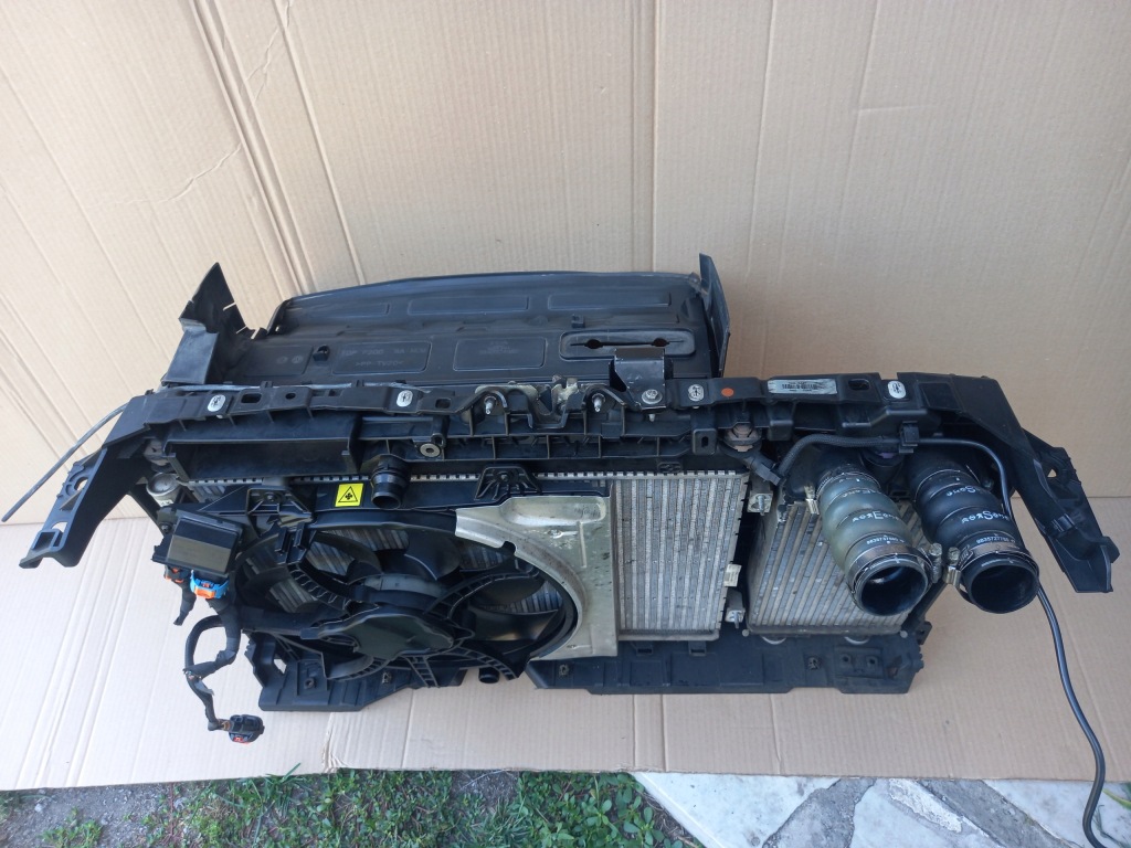 фото №7, Pas передній комплект радіатор жалюзі opel mokka b 1.2 turbo 1.5d 9823718480