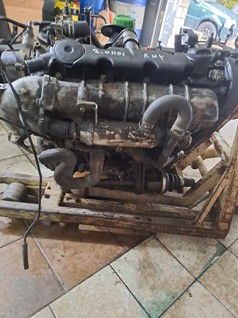 фото №4, Двигун rhy peugeot 307 2.0 hdi блок двигуна