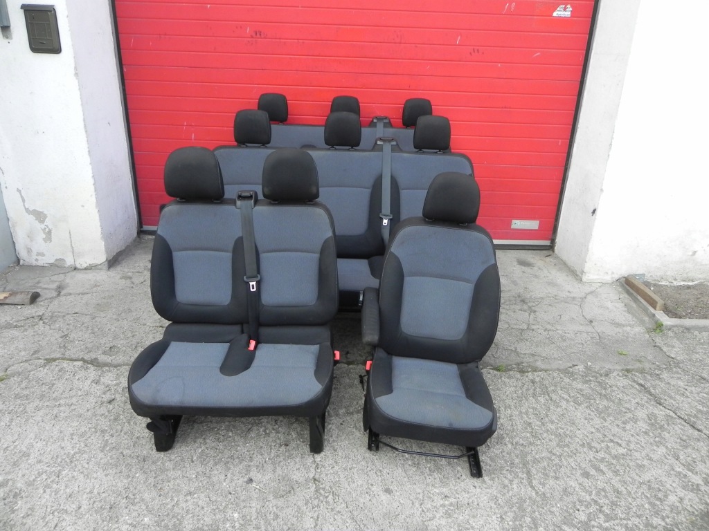 фото №1, Opel vivaro b 16 r обивка сиденья комплект