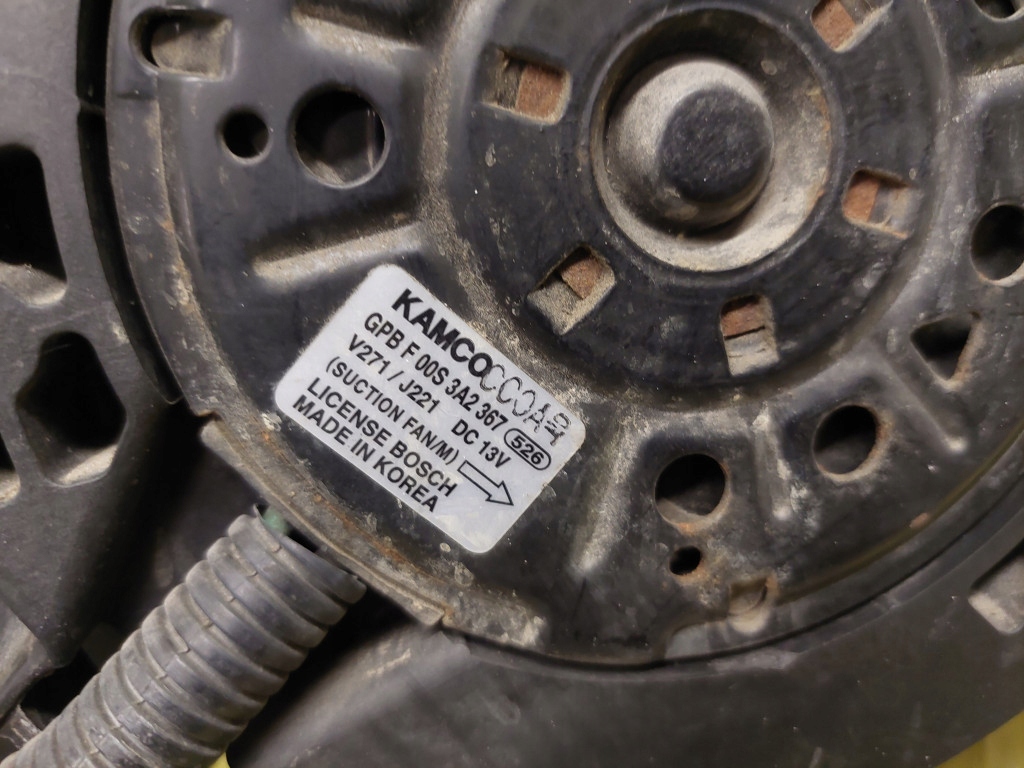 фото №9, Chevrolet lacetti 2.0 вентилятор радиатора 96436110