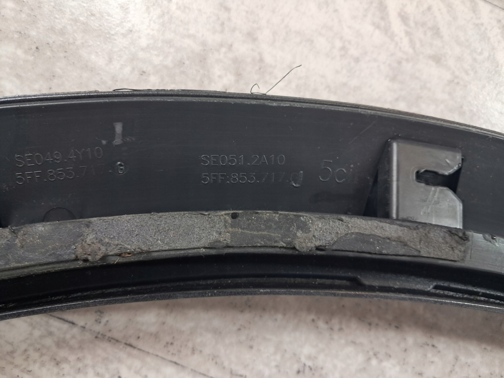 фото №10, Cupra formentor молдинг крыла накладка левый перед 5ff853717j