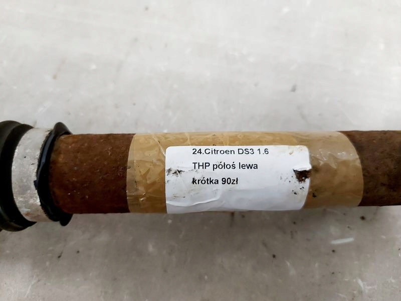 фото №6, Citroen ds3 1.6 thp привідний вал ліва короткий