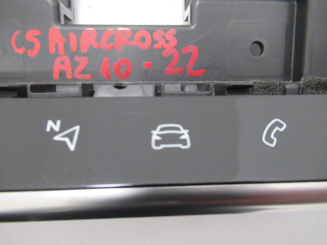 фото №3, C5 aircross панель радио корпус nawgacji