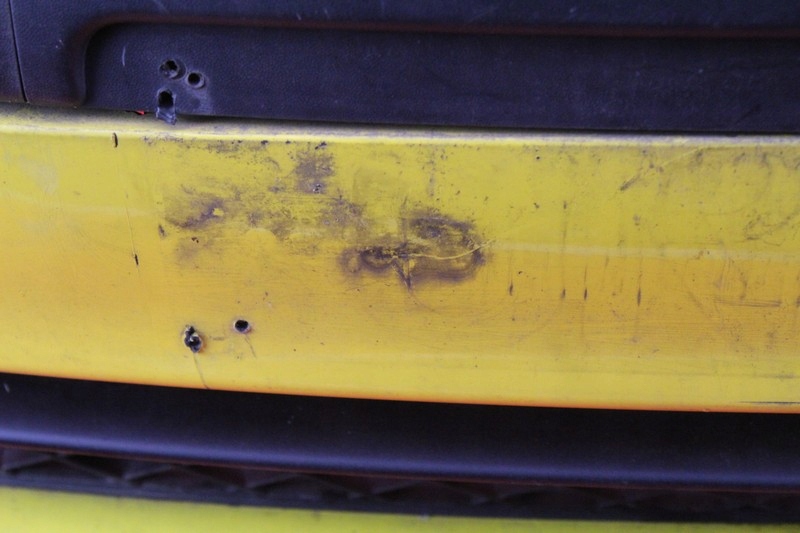 фото №6, Бампер перед передній жовтий pdc ford galaxy 1 i lift 00-06