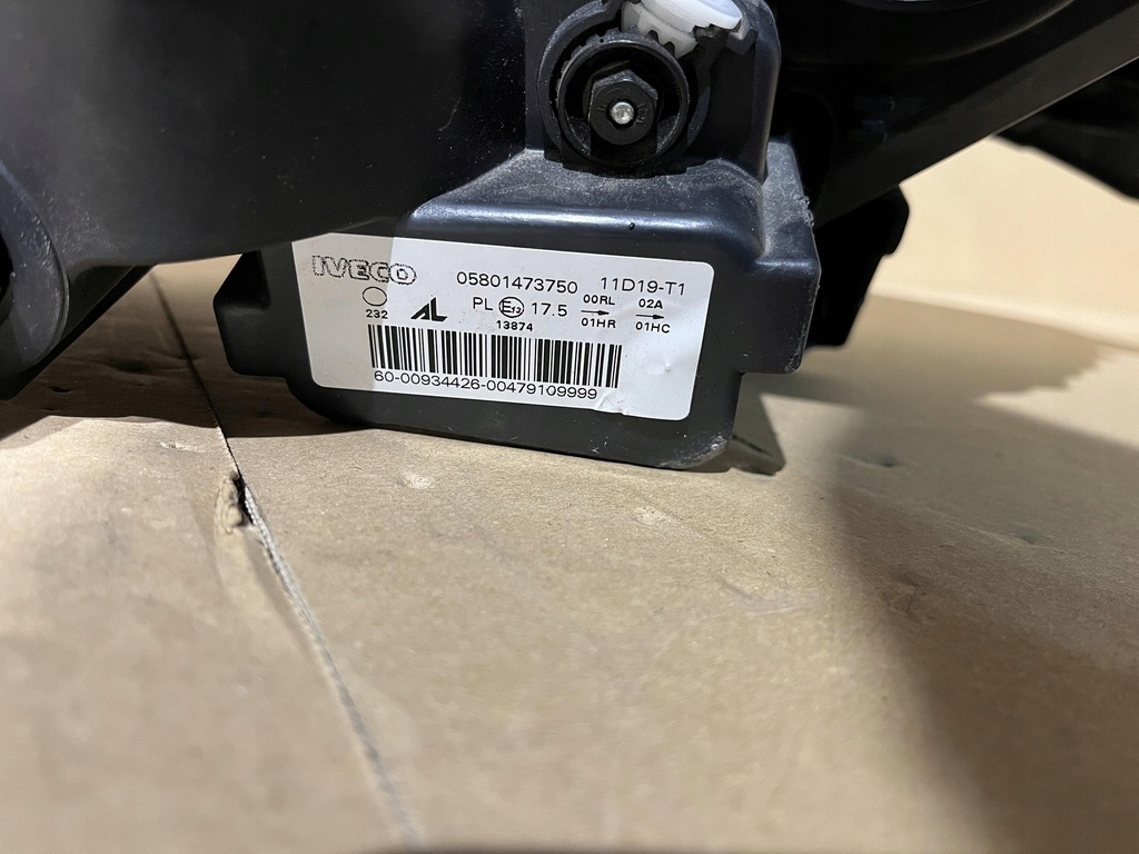 фото №9, Iveco daily iv лампа левый перед 05801473750