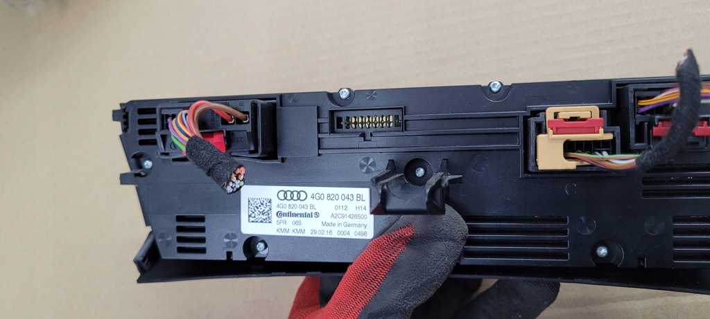 фото №7, S6 c7 4g lift a6 панель обдув кондиционера 4g0820043bl a7 4g s7