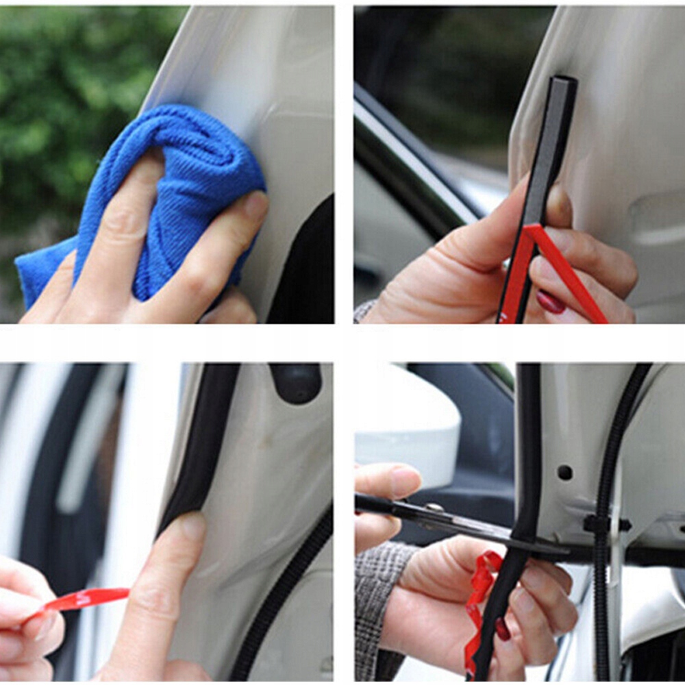 Стрічка ущільнювальна до двері автомобільних 16m, форма l, samoprzylepna Зі Шроту