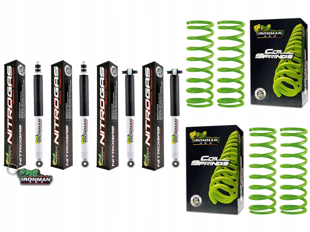 фото №1, Пружины амортизаторы +2 cale jeep wrangler jk 07