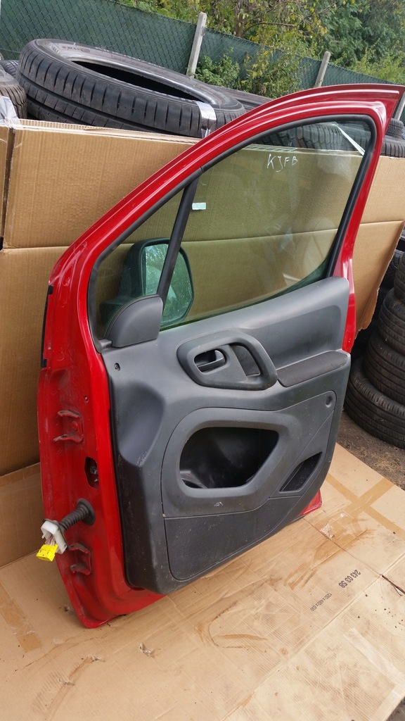 фото №9, Дверь правый перед peugeot partner ii kjfb