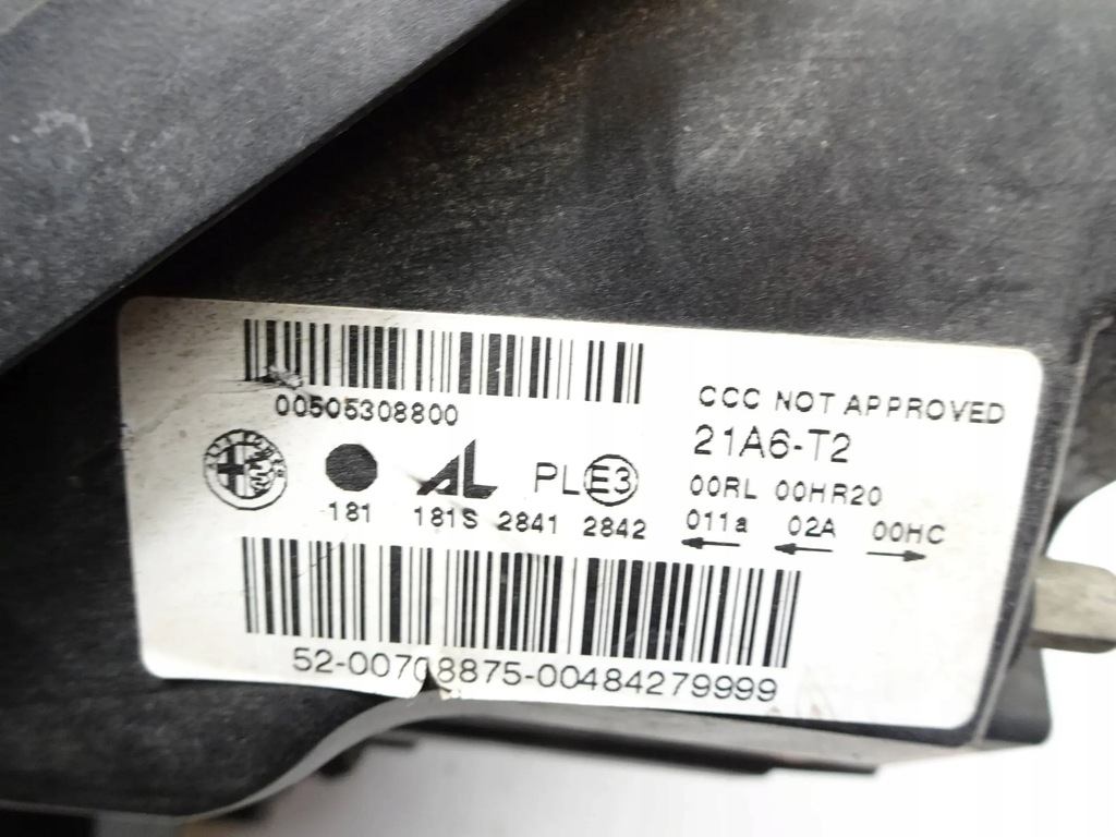 фото №10, Лампа правый перед alfa romeo giulietta ксенон anglik