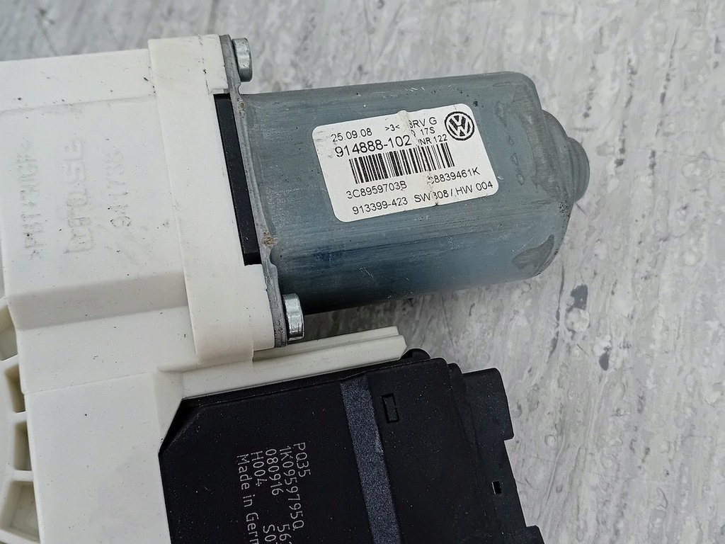 фото №7, Подъемник стекло левый задняя vw passat cc 3c8959703b 1k09597950