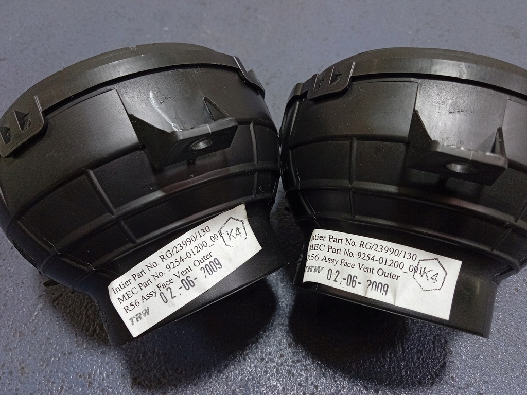 фото №6, Mini r55 r56 r57 решётки обдув панели консоли kpl