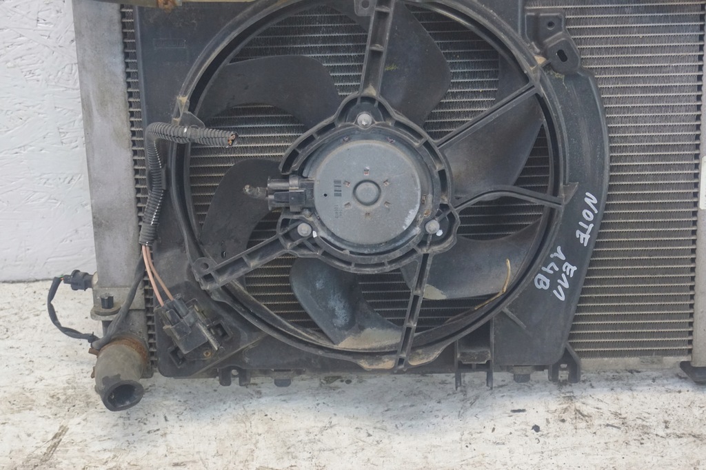 фото №5, Радіатор вентилятор nissan note e11 1.4 b