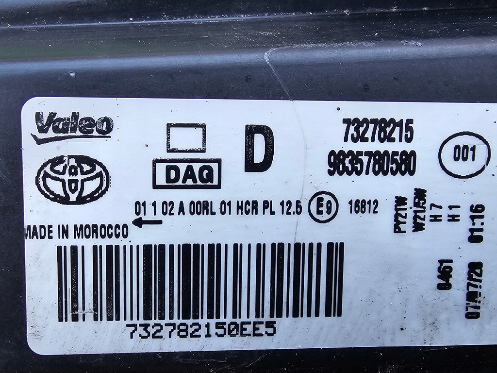 фото №6, Toyota proace city лампа передняя